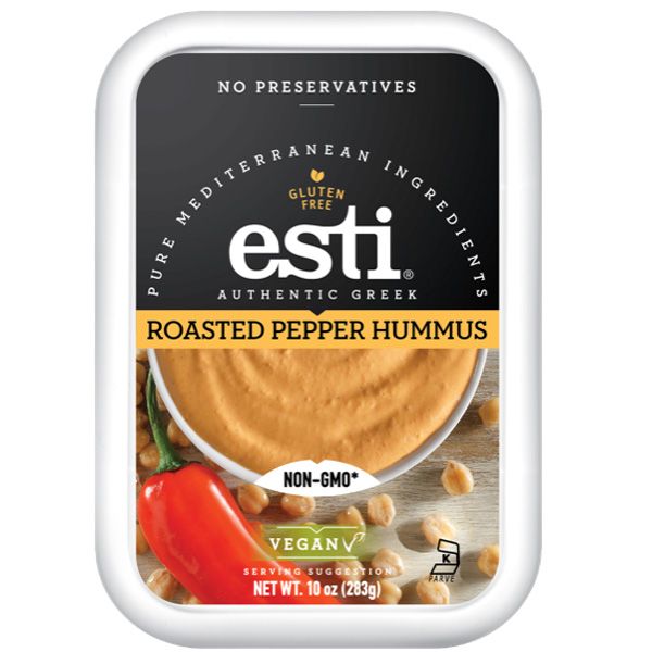 Hummus Poivrons Rouges Grillés, ESTI, tarif grossiste
