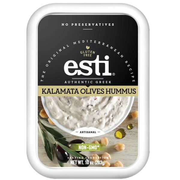 Hummus Olives KALAMATA, ESTI, grossiste spéialités de Grèce - Barq. 283g