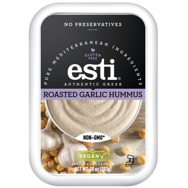 Hummus Ail Rôti, ESTI  - Barq. 283g par carton de 8 à tarif grossiste